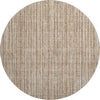 Piper Looms Mayfield Stripes AMF760 Paprika Machine Washable Area Rug Round Main Image