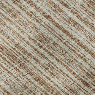 Piper Looms Mayfield Stripes AMF760 Paprika Machine Washable Area Rug Swatch Image