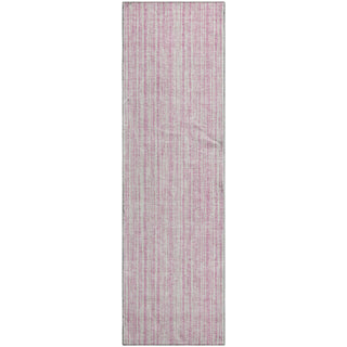 Piper Looms Mayfield Stripes AMF760 Pink Machine Washable Area Rug Runner Main Image