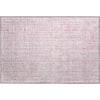 Piper Looms Mayfield Stripes AMF760 Pink Machine Washable Area Rug Scatter Main Image