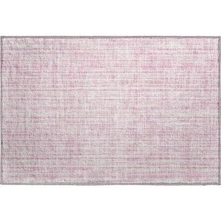 Piper Looms Mayfield Stripes AMF760 Pink Machine Washable Area Rug Scatter Main Image