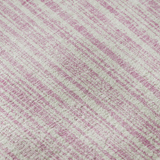 Piper Looms Mayfield Stripes AMF760 Pink Machine Washable Area Rug Swatch Image
