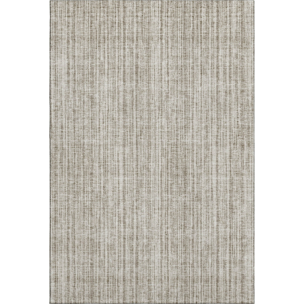 Piper Looms Mayfield Stripes AMF760 Taupe Machine Washable Area Rug main image
