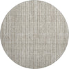 Piper Looms Mayfield Stripes AMF760 Taupe Machine Washable Area Rug Round Main Image
