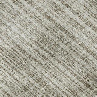 Piper Looms Mayfield Stripes AMF760 Taupe Machine Washable Area Rug Swatch Image