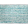 Piper Looms Mayfield Stripes AMF760 Teal Machine Washable Area Rug Scatter Main Image