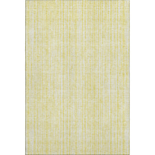 Piper Looms Mayfield Stripes AMF760 Yellow Machine Washable Area Rug main image