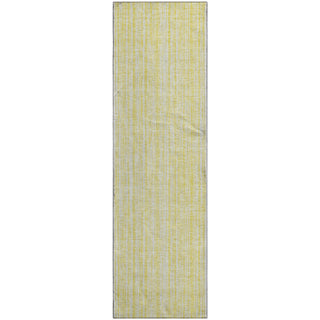 Piper Looms Mayfield Stripes AMF760 Yellow Machine Washable Area Rug Runner Main Image