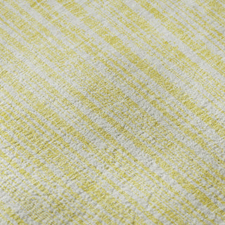 Piper Looms Mayfield Stripes AMF760 Yellow Machine Washable Area Rug Swatch Image