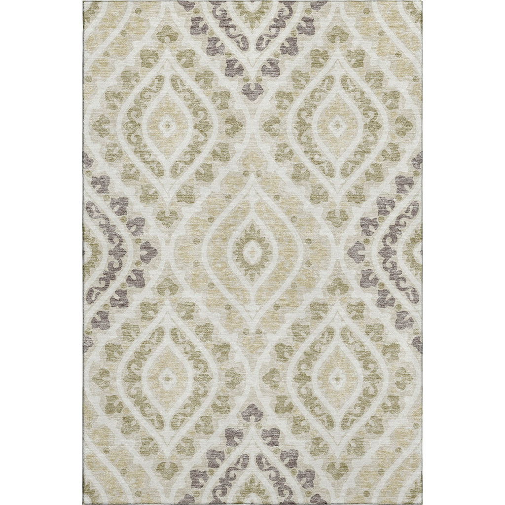Piper Looms Mayfield Diamond AMF761 Beige Machine Washable Area Rug main image