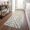 Piper Looms Mayfield Diamond AMF761 Beige Machine Washable Area Rug Runner Lifestyle Image Feature