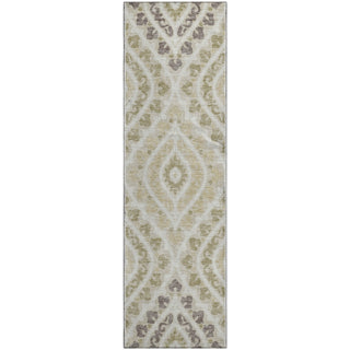 Piper Looms Mayfield Diamond AMF761 Beige Machine Washable Area Rug Runner Main Image
