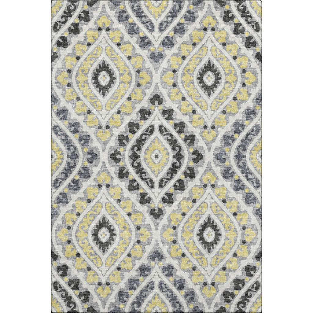 Piper Looms Mayfield Diamond AMF761 Gray Machine Washable Area Rug main image