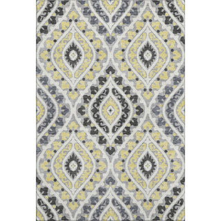 Piper Looms Mayfield Diamond AMF761 Gray Machine Washable Area Rug main image