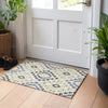 Piper Looms Mayfield Diamond AMF761 Gray Machine Washable Area Rug Scatter Lifestyle Image Feature
