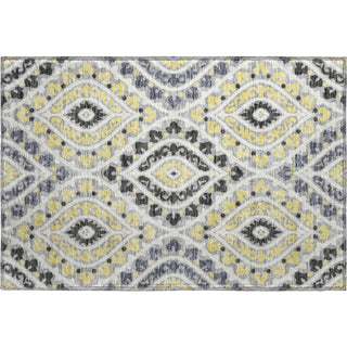 Piper Looms Mayfield Diamond AMF761 Gray Machine Washable Area Rug Scatter Main Image