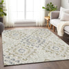Piper Looms Mayfield Diamond AMF761 Ivory Machine Washable Area Rug Lifestyle Image Feature