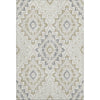 Piper Looms Mayfield Diamond AMF761 Ivory Machine Washable Area Rug main image
