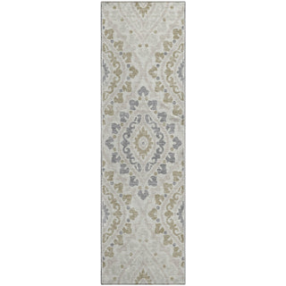 Piper Looms Mayfield Diamond AMF761 Ivory Machine Washable Area Rug Runner Main Image