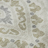 Piper Looms Mayfield Diamond AMF761 Ivory Machine Washable Area Rug Swatch Image