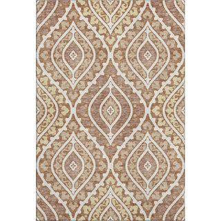 Piper Looms Mayfield Diamond AMF761 Paprika Machine Washable Area Rug main image