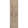 Piper Looms Mayfield Diamond AMF761 Paprika Machine Washable Area Rug Runner Main Image