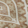Piper Looms Mayfield Diamond AMF761 Paprika Machine Washable Area Rug Swatch Image