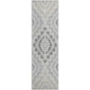 Piper Looms Mayfield Diamond AMF761 Silver Machine Washable Area Rug Runner Main Image