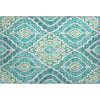 Piper Looms Mayfield Diamond AMF761 Teal Machine Washable Area Rug Scatter Main Image