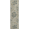 Piper Looms Mayfield Floral AMF762 Beige Machine Washable Area Rug Runner Main Image
