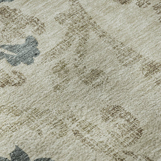 Piper Looms Mayfield Floral AMF762 Beige Machine Washable Area Rug Swatch Image