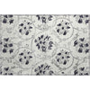 Piper Looms Mayfield Floral AMF762 Black Machine Washable Area Rug Scatter Main Image