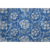 Piper Looms Mayfield Floral AMF762 Blue Machine Washable Area Rug Scatter Main Image