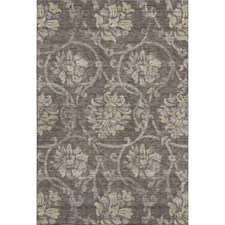 Piper Looms Mayfield Floral AMF762 Brown Machine Washable Area Rug main image