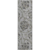 Piper Looms Mayfield Floral AMF762 Gray Machine Washable Area Rug Runner Main Image