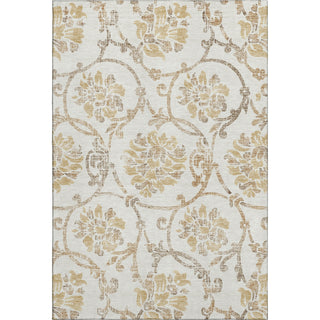 Piper Looms Mayfield Floral AMF762 Ivory Machine Washable Area Rug main image