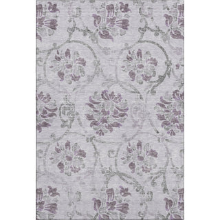 Piper Looms Mayfield Floral AMF762 Lavender Machine Washable Area Rug main image