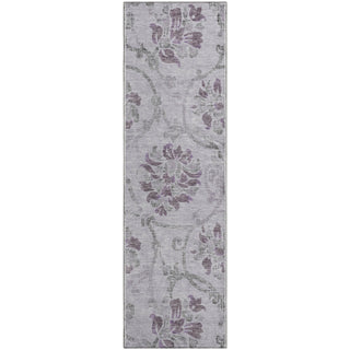 Piper Looms Mayfield Floral AMF762 Lavender Machine Washable Area Rug Runner Main Image