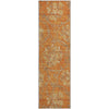 Piper Looms Mayfield Floral AMF762 Orange Machine Washable Area Rug Runner Main Image