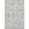 Piper Looms Mayfield Floral AMF762 Silver Machine Washable Area Rug main image