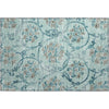 Piper Looms Mayfield Floral AMF762 Teal Machine Washable Area Rug Scatter Main Image
