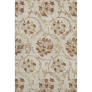 Piper Looms Mayfield Floral AMF762 Terracotta Machine Washable Area Rug main image