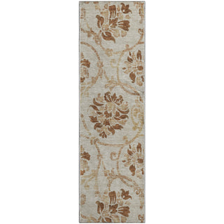 Piper Looms Mayfield Floral AMF762 Terracotta Machine Washable Area Rug Runner Main Image