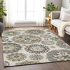 Piper Looms Mayfield Kaleidoscope AMF763 Beige Machine Washable Area Rug Lifestyle Image Feature