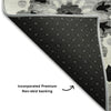 Piper Looms Mayfield Kaleidoscope AMF763 Black Machine Washable Area Rug Backing Image