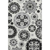 Piper Looms Mayfield Kaleidoscope AMF763 Black Machine Washable Area Rug main image