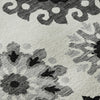 Piper Looms Mayfield Kaleidoscope AMF763 Black Machine Washable Area Rug Swatch Image