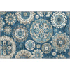 Piper Looms Mayfield Kaleidoscope AMF763 Blue Machine Washable Area Rug Scatter Main Image