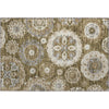 Piper Looms Mayfield Kaleidoscope AMF763 Brown Machine Washable Area Rug Scatter Main Image