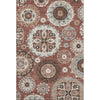 Piper Looms Mayfield Kaleidoscope AMF763 Paprika Machine Washable Area Rug main image